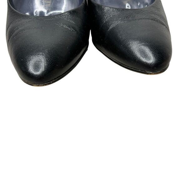 Air Step Vintage "UNION MADE AFL-CIO CLC" seal Black Heel Womens Size 7.5 Wide - Picture 3 of 12